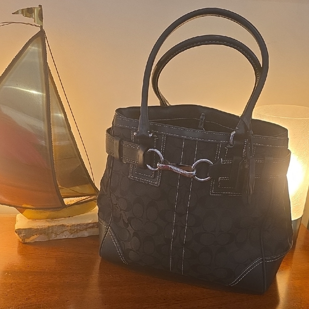 Coach Hampton Belt Buckle Bag VINTAGE